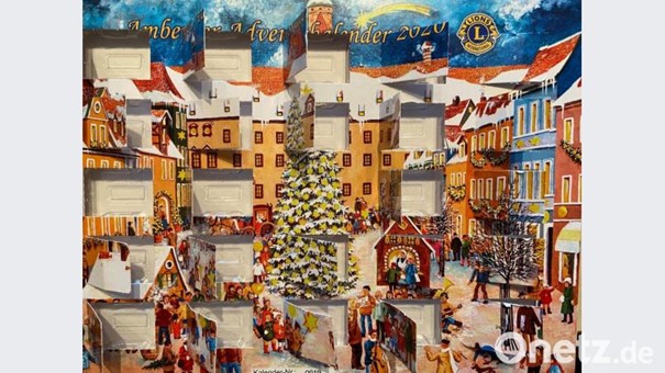 Ein bisschen traurig schaut er ja schon aus, der leere Amberger Adventskalender für das Jahr 2020. Wer einen der Preise gewonnen hat, sollte ihn aber trotzdem unbedingt aufheben.