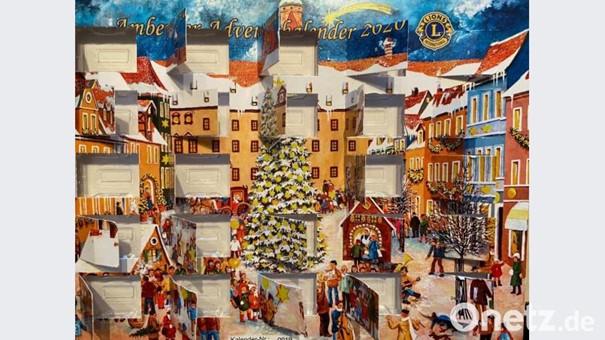 Ein bisschen traurig schaut er ja schon aus, der leere Amberger Adventskalender für das Jahr 2020. Wer einen der Preise gewonnen hat, sollte ihn aber trotzdem unbedingt aufheben.